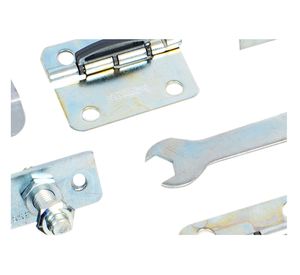 Sistema sanfonado closets 2 hojas Ducasse Industrial