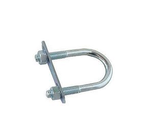 Perno U 5/16 x 2 1/2 x 1 3/8'' con platina y tuerca Imporper