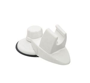 Soporte ducha baño 14 cm blanco Cotidiana