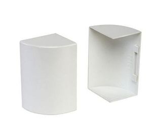 Terminal 10 x 5 cm pvc blanco Drl