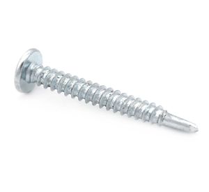 Roscalata autoperforante 10 mm 1 1/2'' zincado 100 unidades Imporper