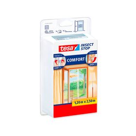 Malla mosquetera 1,2x2,5 m puertas Comfort blanco Tesa