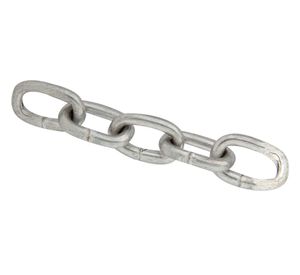 Cadena eslabón corto zincada 1metro Imporper