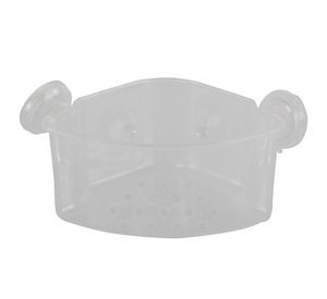 Canasto esquinero 12,5x20x20 cm succión Cotidiana.