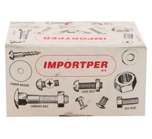 Roscalata autoperforante 8 mm 1'' zincado 100 unidades Imporper