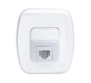 Enchufe telefono rj 11 tekna blanco Kalop