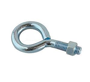 Perno ojo 1/2''x4'' con tuerca zincado Imporper
