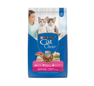 Alimento gatito 8 kg leche carne y pescado Cat Chow