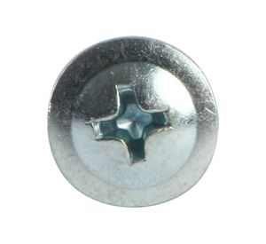 Tornillo 8 mm x 3/4'' punta aguda truss con golilla z 100 unidades Imporper