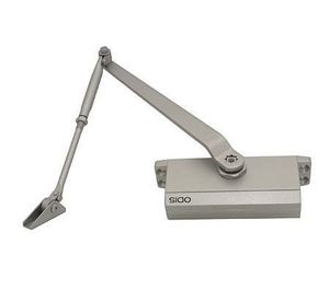 Cierra puertas hidráulico 25-45 kg 1025 gris plata Odis