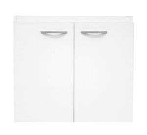 Mueble base lavaplatos 2 puertas mediano blanco Mobikit