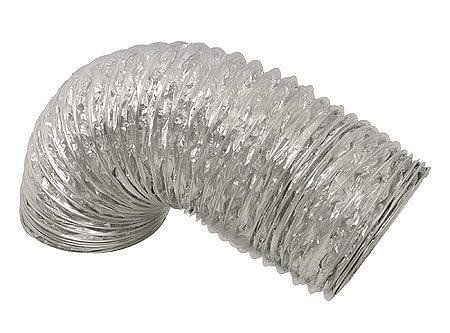 Ducto Corrugado Aluminio 4 Pulgadas 1m Isoflex