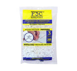 Espaciador cerámica 3 mm 200 un.