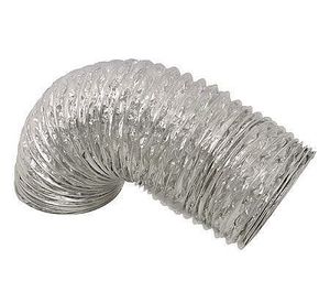 Tubo aa 4 corrugado aluminizado 4'' x 3 mt isoflex Isoflex