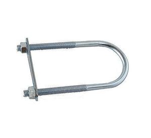 Perno u 5/16''x4 3/4''x2'' con platina y tuerca Imporper