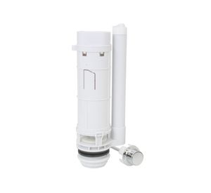 Descarga para wc botón central cromado 1 etapa Corsovalv