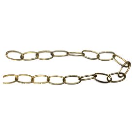 Cadena 1 metro decorativa bronce Imporper