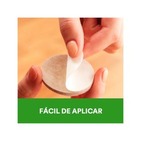 Fieltro autoadhesivos para comedor beige 36 un