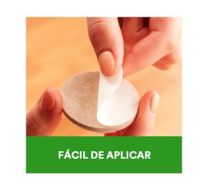 Fieltro autoadhesivos para comedor beige 36 un