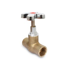 Llave de paso superior cromada Italbrass