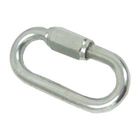 Eslabón unión 1/4'' acero zincado Imporper