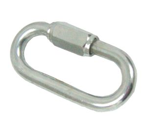 Eslabón unión 1/4'' acero zincado Imporper