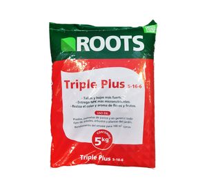 Fertilizante triple plus 5kg Roots