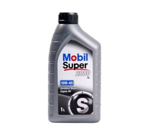 Aceite 1 litro 10W40 Mobil Super 2000 Mobil