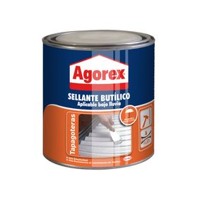 Sellador butílico 900 gr Tapagoteras gris Agorex