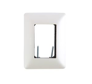 Placa 3 módulos matix gris perla Biticino