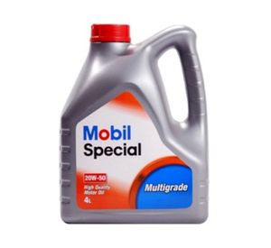 Lubricante aceite motor 4 litros 20W-50 Mobil