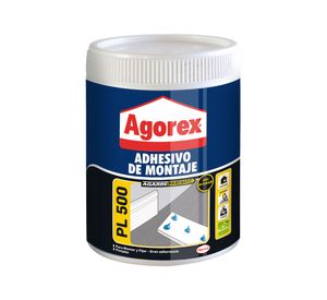 Adhesivo de montaje 800 gr PL 500 blanco Agorex