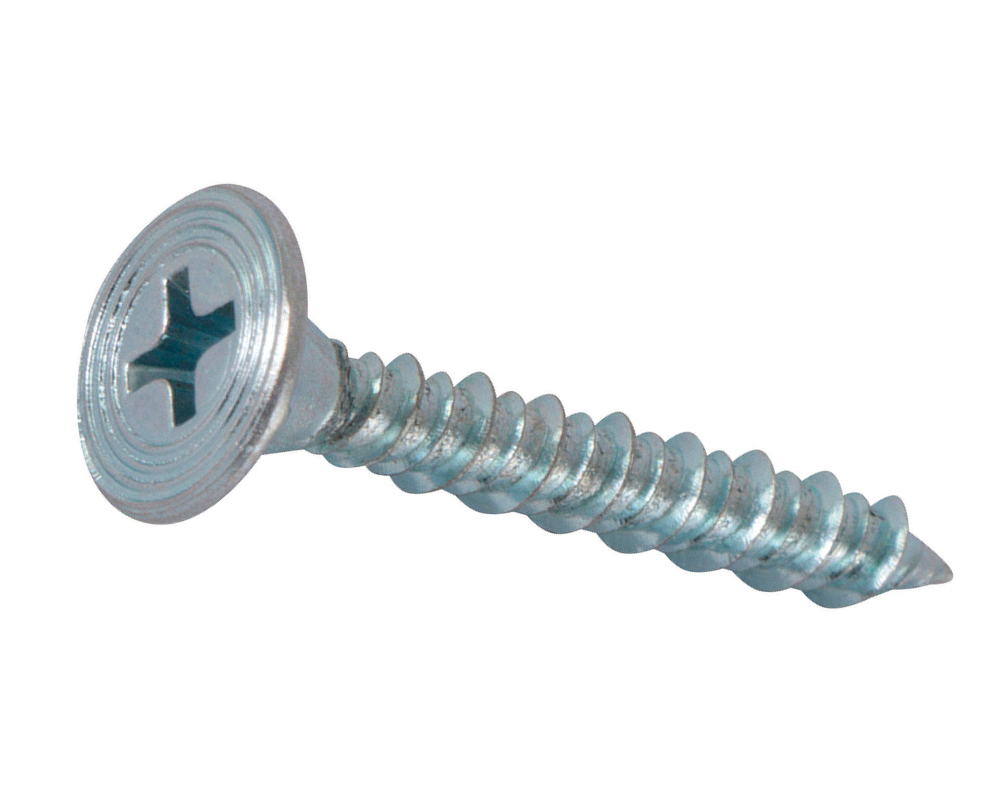 Tornillo autoperforante fibrocemento 10 unidades cromado Imporper