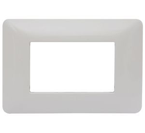 Placa 3 modulo blanco matix Bticino