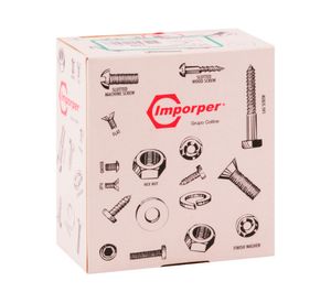 Tornillo punta volcanita hilo grueso 6x2'' c100 Imporper