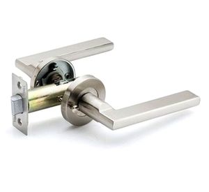 Cerradura embutida manilla acceso 1/2 izquierda plata B60 Yale