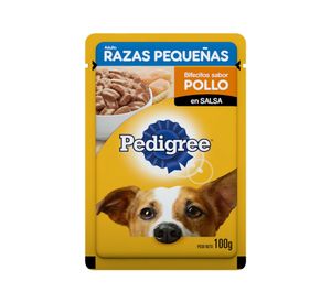 Alimento húmedo razas pequeñas 100 gr pollo Pedigree