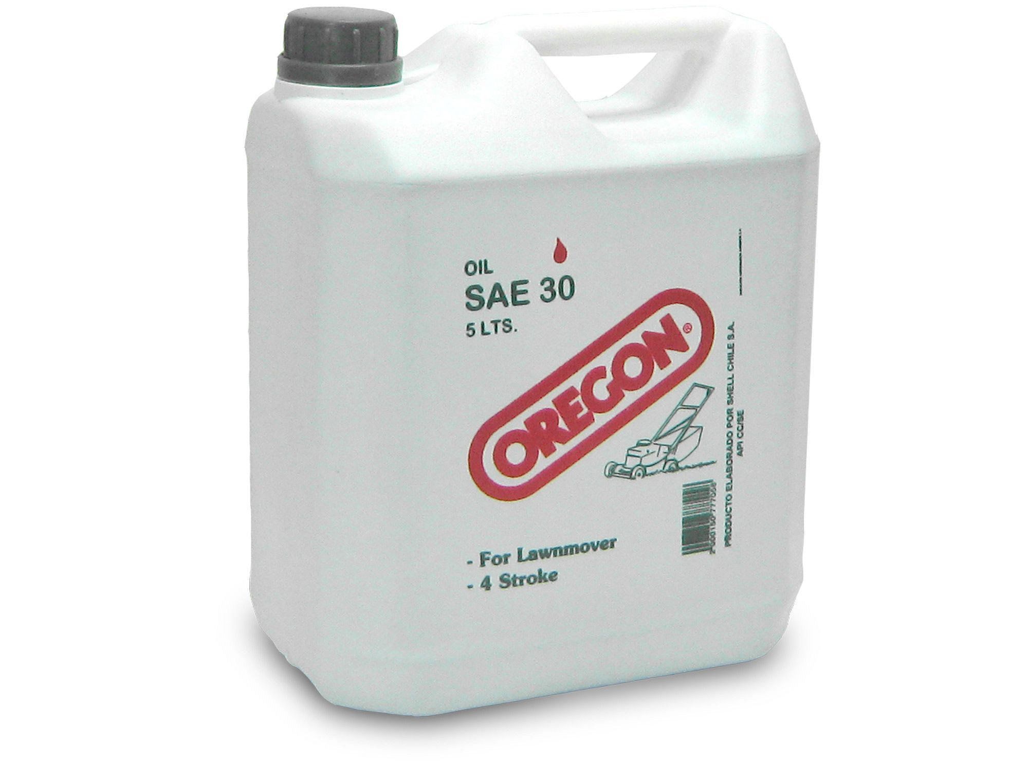 Aceite motor 4 tiempos 5 litros SAE-30 Oregon