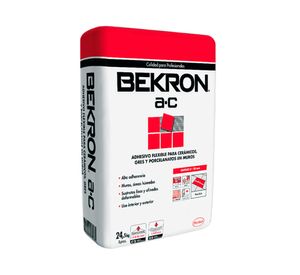 Adhesivo cerámico 24,5 kg polvo A-C blanco invierno Bekron