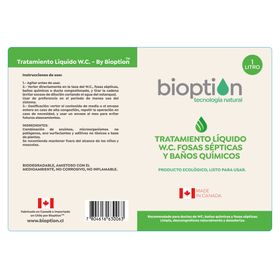 Tratamiento biológico Ductos WC 1 lt