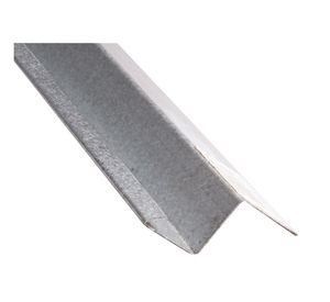 Perfil corta gotera base acero galvanizado 0,5 mm 0,1x2,50 m Volcán.
