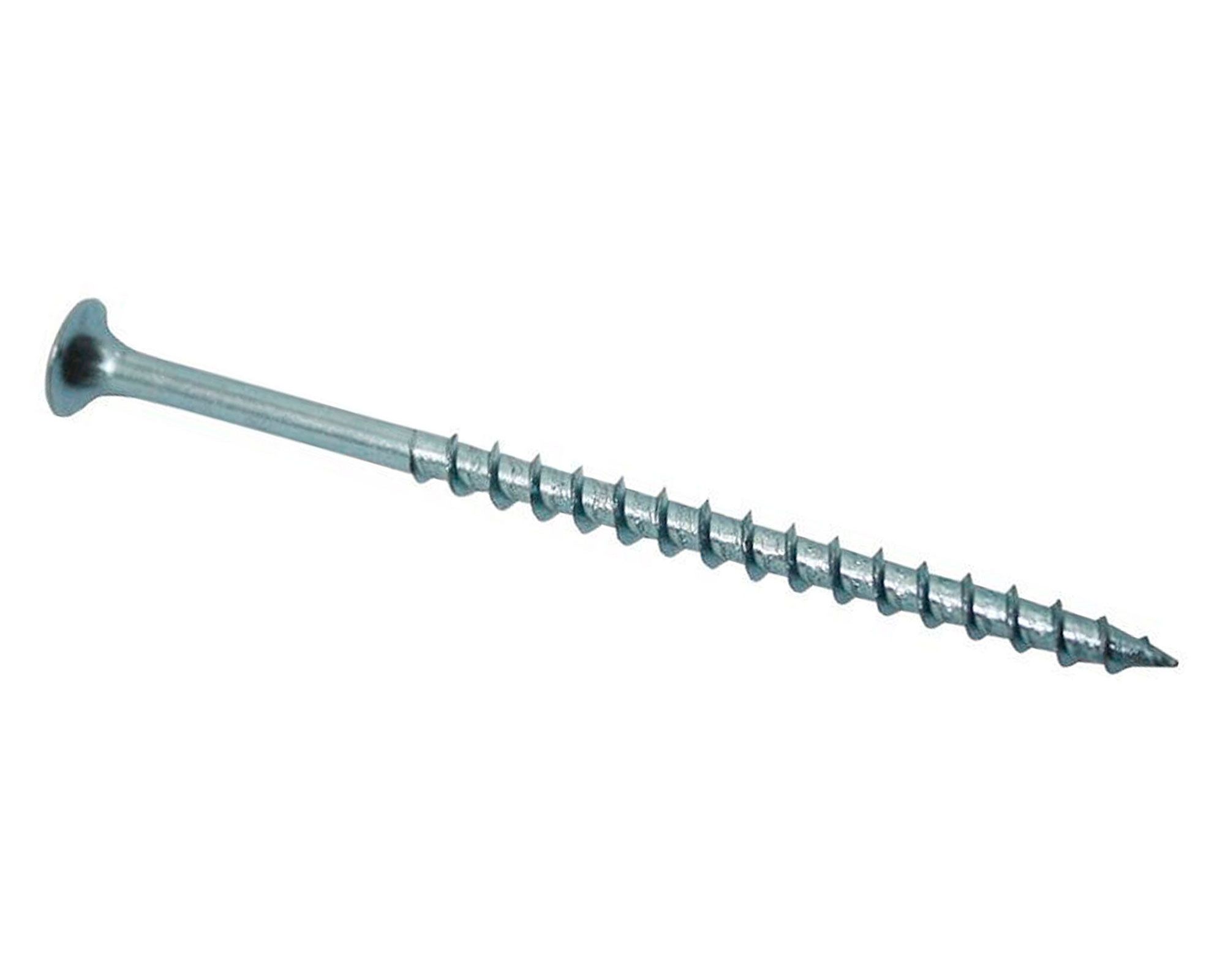 Tornillo punta volcanita hilo grueso 8x3'' zc b10 Imporper