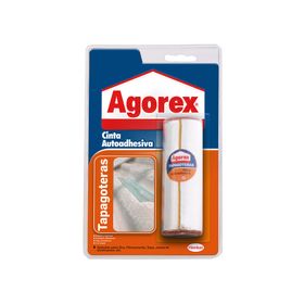 Cinta tapagoteras 1 m gris Agorex
