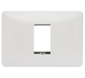 Placa 1 modulo blanco matix Bticino