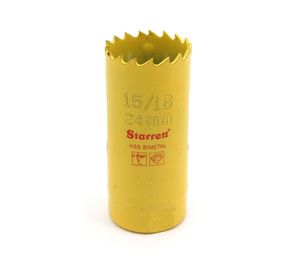 Sierra copa bimetal 24 mm 15/16 Starrett