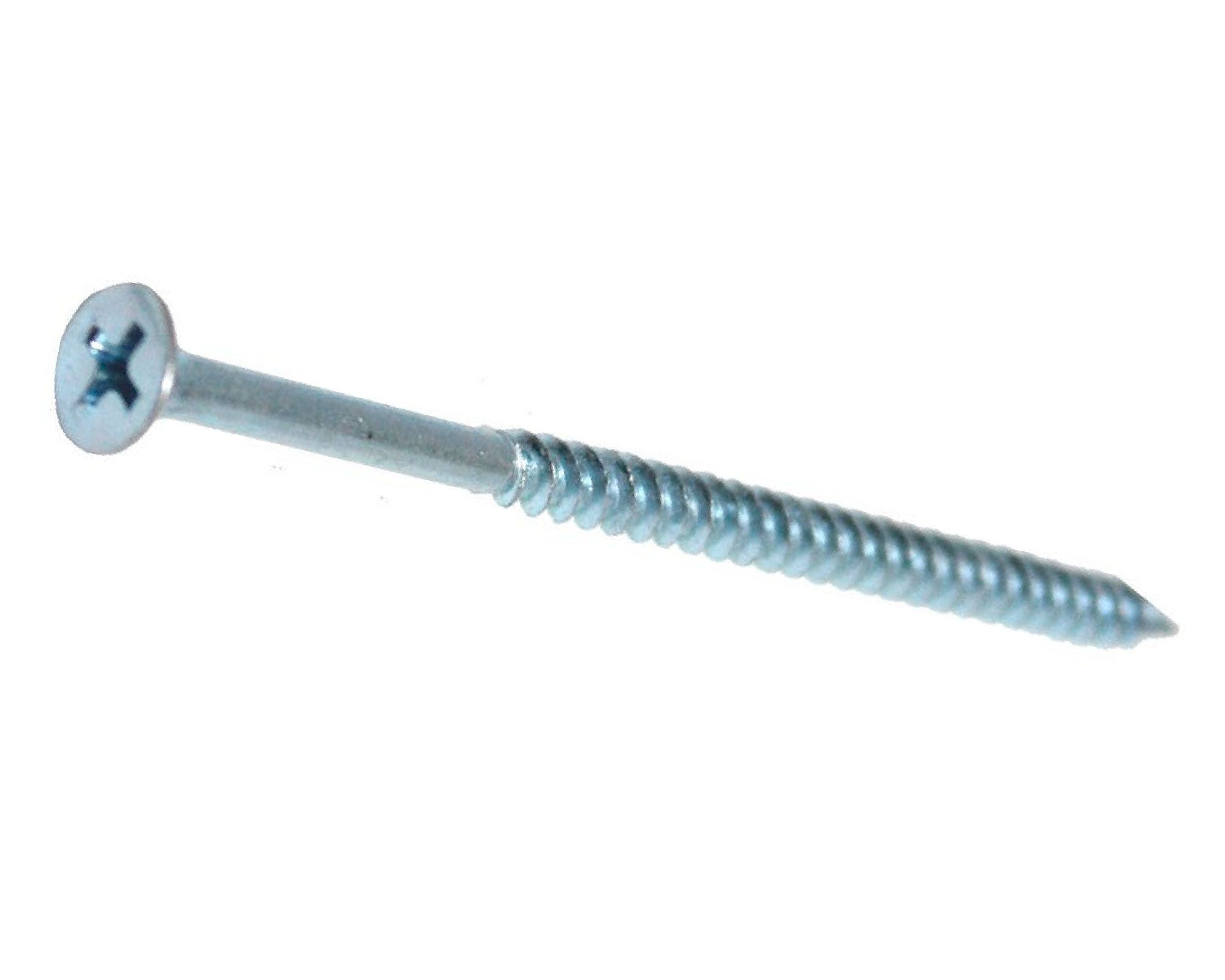 Tornillo Volcanita hilo fino zincado 8 x 3'' 100 unidades Imporper