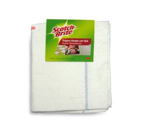 Trapero simple de algodón con ojal Scotch-Brite