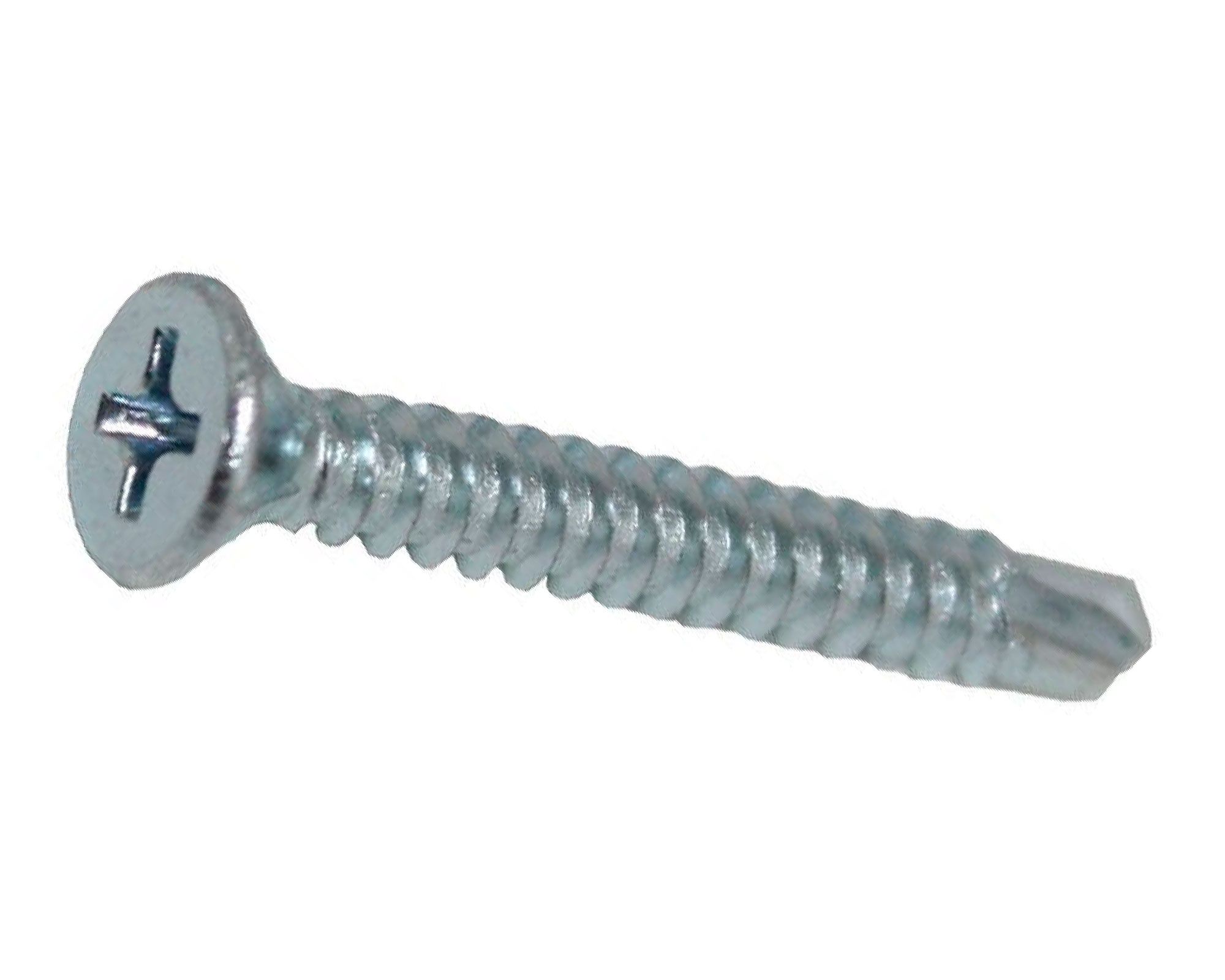 Tornillo fibrocemento punta broca 8x1 1/4'' con avellanador 100 unidades Imporper