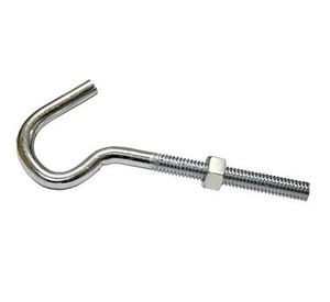 Perno gancho con tuerca 5/16'' x 6'' zincado Imporper