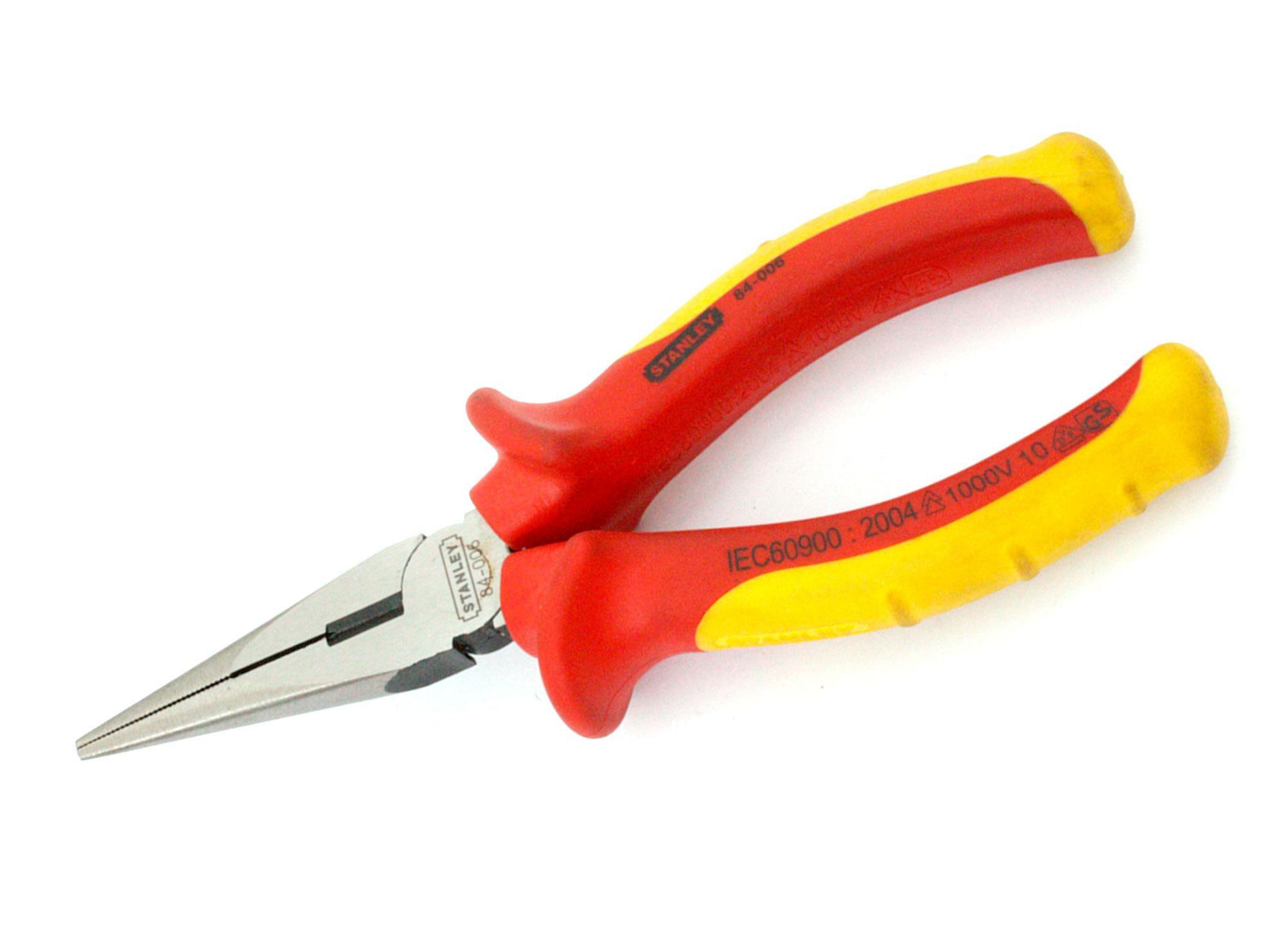 Alicate punta larga electricista 6'' 1000V Stanley